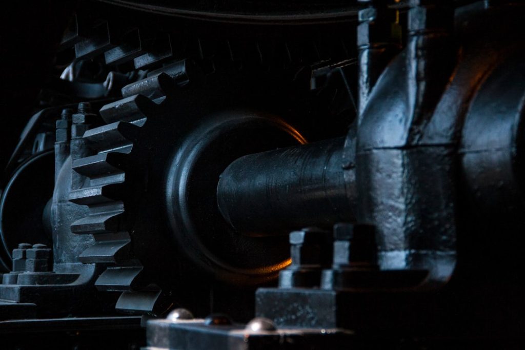 Old cogs used long time ago on cableways Sugarloaf Mountain.